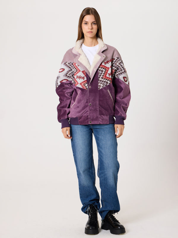 Inca Lilac & Purple Vintage Jacket M