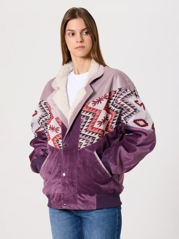 Inca Lilac & Purple Vintage Jacket M