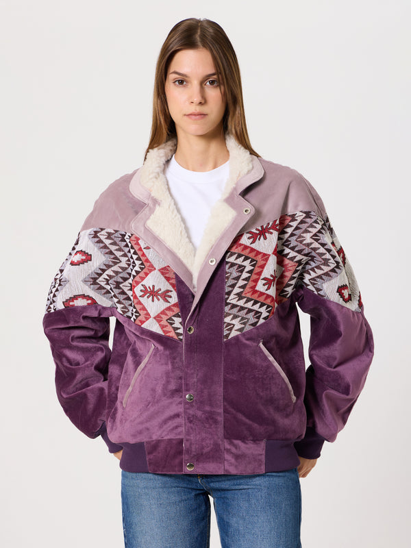 Inca Lilac & Purple Vintage Jacket M