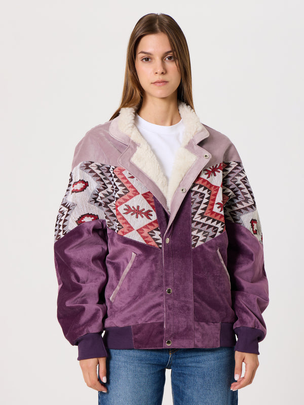 Inca Lilac & Purple Vintage Jacket M