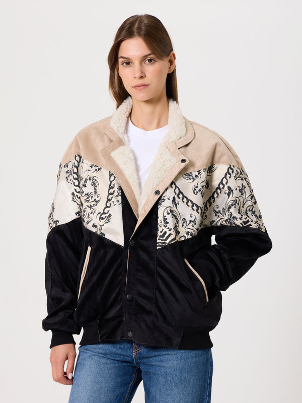 Inca Cream & Black Vintage Jacket M