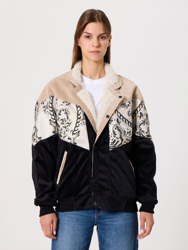 Inca Cream & Black Vintage Jacket M