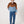 Bomber Brown & Baby Blue Vintage Jacket M