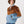 Bomber Brown & Baby Blue Vintage Jacket M