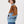 Bomber Brown & Baby Blue Vintage Jacket M