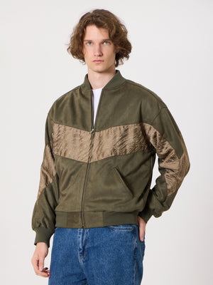 Bomber Dark Green Vintage Jacket M
