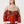 Bomber Soft Cream & Brick Orange Vintage Jacket S