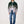Bomber Emerald & Light Grey Vintage Jacket S