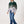 Bomber Emerald & Light Grey Vintage Jacket S