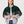 Bomber Emerald & Light Grey Vintage Jacket S
