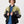 Bomber Light Green & Black Vintage Jacket XXL