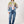 Bomber Light Green & Blue Vintage Jacket XS