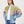 Bomber Light Green & Blue Vintage Jacket XS