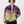 Bomber Purple & Light Green Vintage Jacket L
