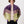 Bomber Purple & Light Green Vintage Jacket L