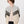 Bomber Light Grey & Ivory Vintage Jacket XXL