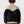 Bomber Ivory White & Black Vintage Jacket L