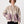 Bomber Ivory Cream & Lilac Vintage Jacket L
