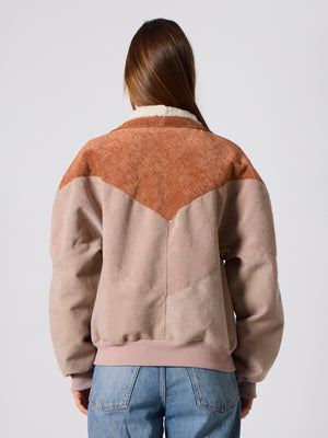 Inca Brown & Cream Vintage Jacket S