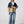 Inca Navy Blue & Cream Vintage Jacket L