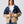 Inca Navy Blue & Cream Vintage Jacket L