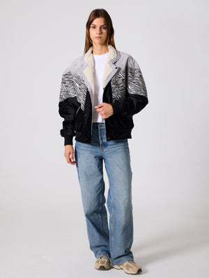 Inca Grey & Black Vintage Jacket L