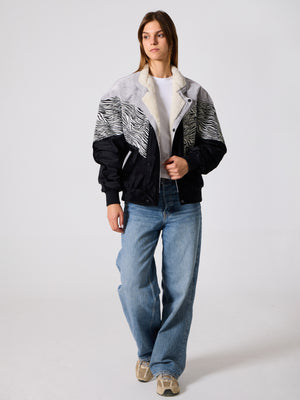 Inca Grey & Black Vintage Jacket L