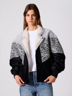 Inca Grey & Black Vintage Jacket L