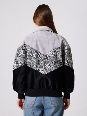 Inca Grey & Black Vintage Jacket L