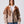 Inca Camel Brown & Cream Vintage Jacket L