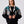 Inca Cyan & Black Vintage Jacket S