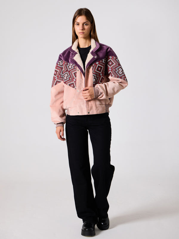Inca Purple & Pink Vintage Jacket M