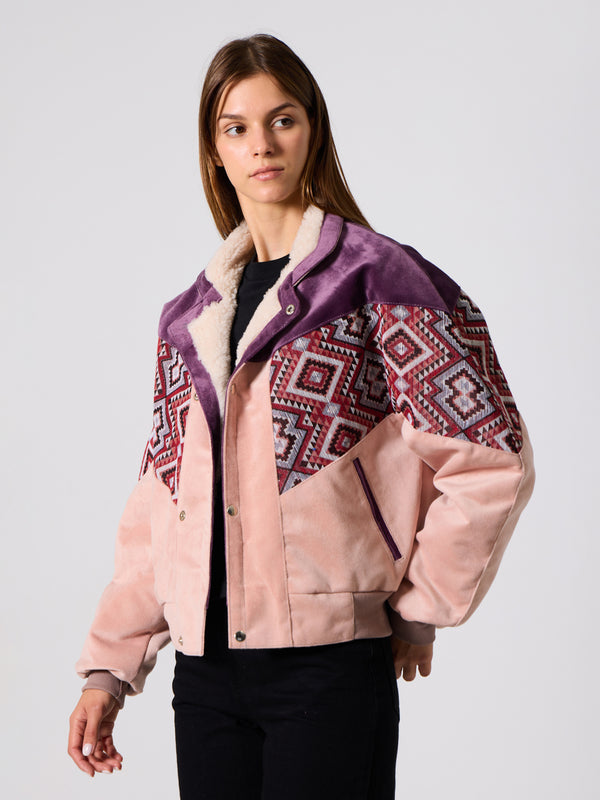 Inca Purple & Pink Vintage Jacket M
