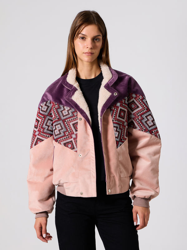 Inca Purple & Pink Vintage Jacket M
