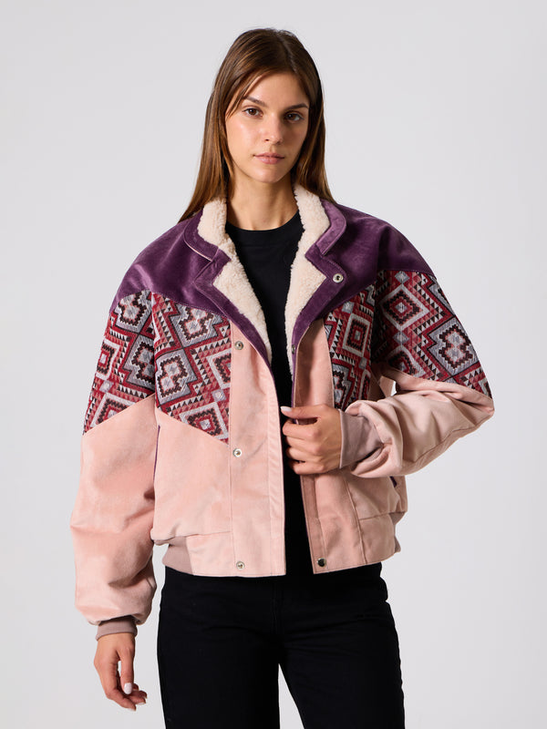 Inca Purple & Pink Vintage Jacket M
