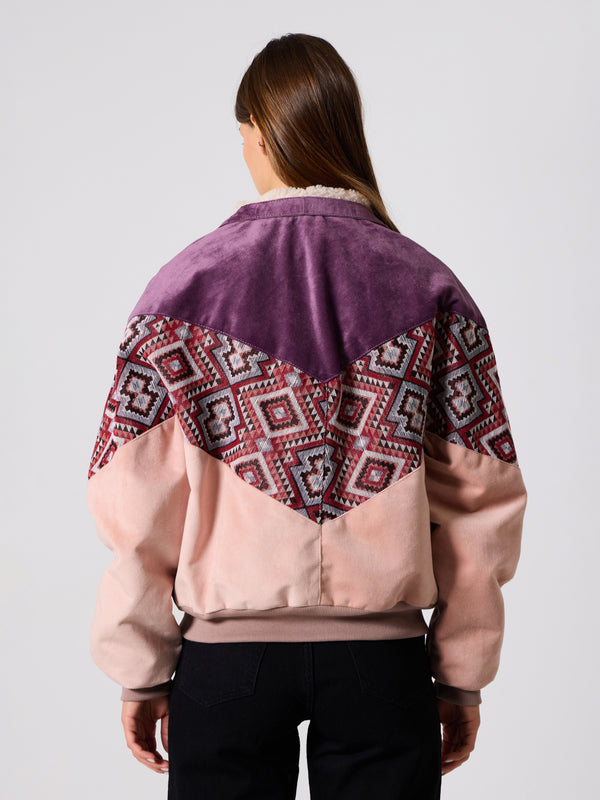 Inca Purple & Pink Vintage Jacket M