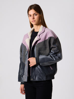 Inca Lilac & Anthracite Vintage Jacket M