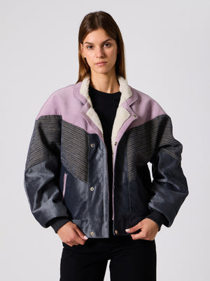 Inca Lilac & Anthracite Vintage Jacket M