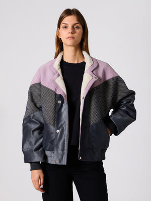 Inca Lilac & Anthracite Vintage Jacket M
