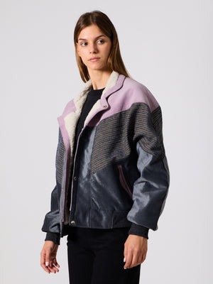 Inca Lilac & Anthracite Vintage Jacket M