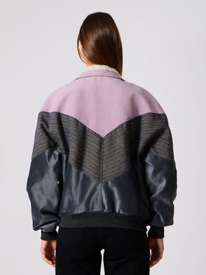 Inca Lilac & Anthracite Vintage Jacket M