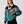 Inca Black & Cyan Vintage Jacket XS