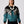 Inca Black & Cyan Vintage Jacket XS