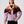 Inca Brick Orange & Lilac Vintage Jacket XS