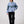 Bomber Baby Blue Vintage Jacket XL