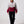 Bomber Light Grey & Burgundy Vintage Jacket L