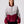 Bomber Light Grey & Burgundy Vintage Jacket L