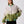 Bomber  White & Green Vintage Jacket L