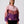 Bomber Pink & Purple Vintage Jacket S