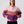 Bomber Pink & Purple Vintage Jacket S